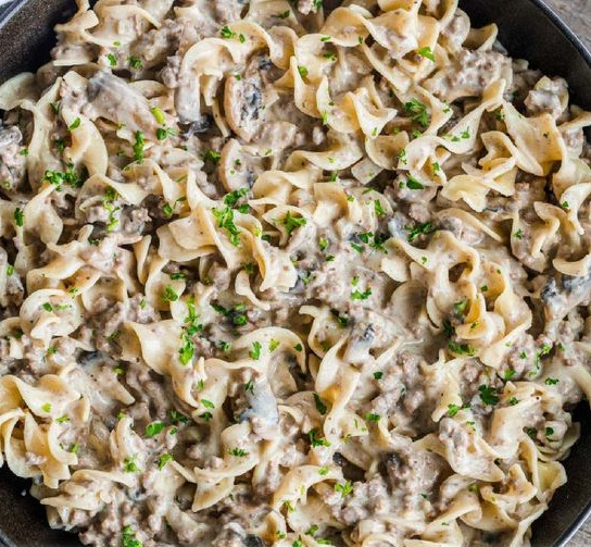 Beef Stroganoff