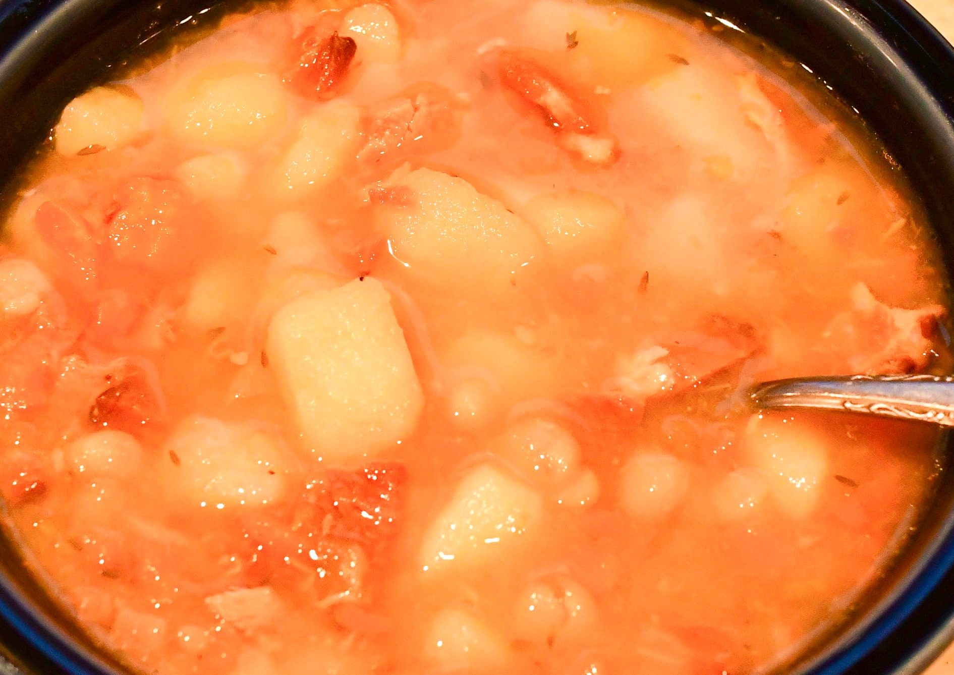 Ham Bean Vegetable Soup